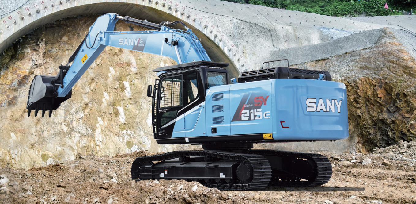 電動ショベル SY215E